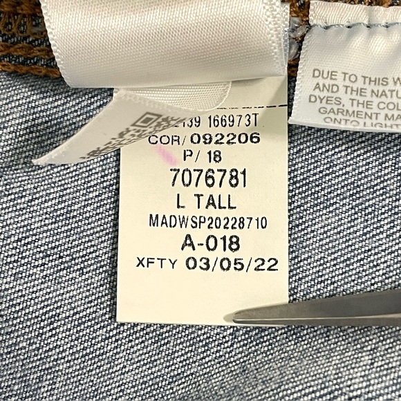 Madewell Relaxed Pull On Jeans Large Tall - Picture 13 of 13